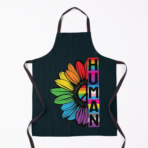 Item preview, Pride allyship HUMAN Sunflower LGBT Flag Gay Pride Month LGBTQ designed and sold by ChrissyDesignSt.