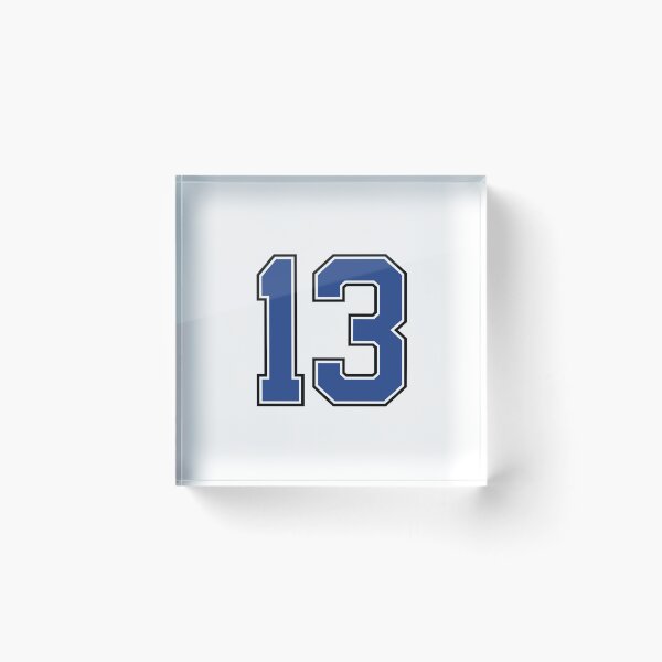 Item preview, Number 13 lucky sports jersey thirteen designed and sold by HeavyStyle.