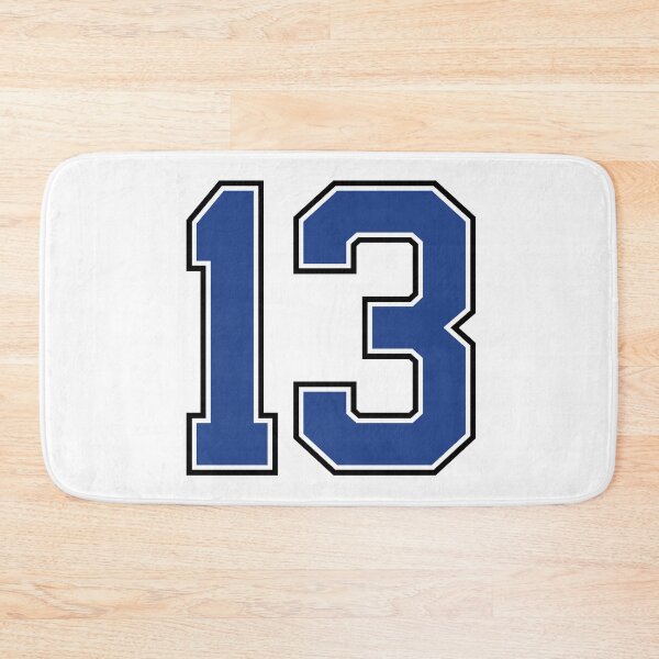 Item preview, Number 13 lucky sports jersey thirteen designed and sold by HeavyStyle.