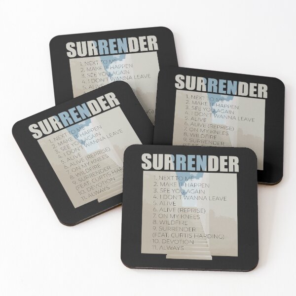 Item preview, Rufus Du Sol Merch Rufusdusol Surrender List designed and sold by RommaniShop.