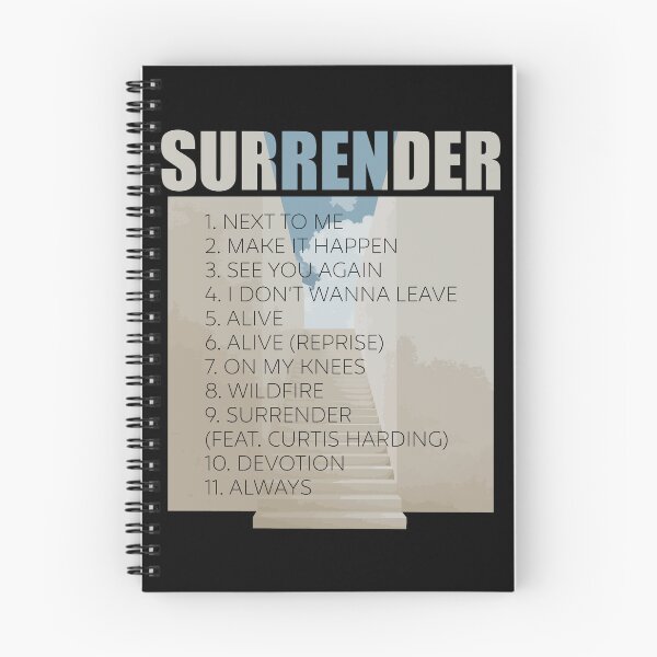 Item preview, Rufus Du Sol Merch Rufusdusol Surrender List designed and sold by RommaniShop.