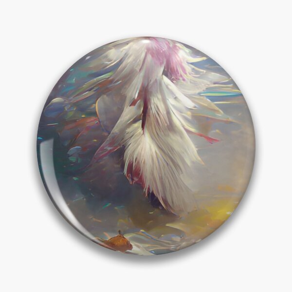 Item preview, Rainbow White Feather designed and sold by ~.