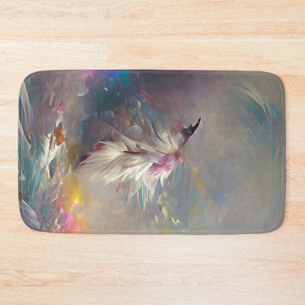 Item preview, Rainbow White Feather designed and sold by ~.