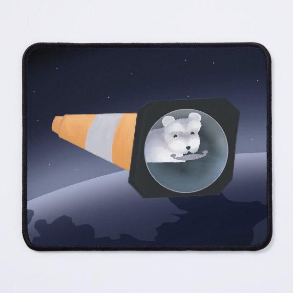 Item preview, Laika the Dog in a Traffic Cone - Taskmaster inspired fan art designed and sold by AdelinePurdy.