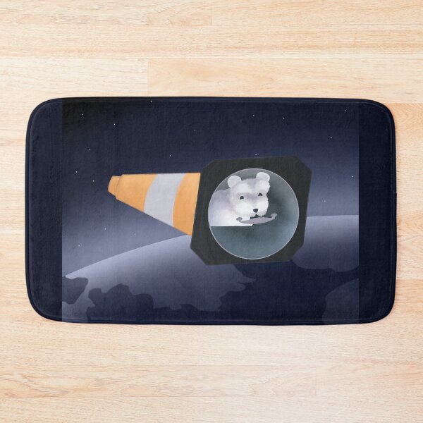 Artikelvorschau, Laika, der Hund in einem Verkehrskegel – vom Taskmaster inspirierte Fankunst entworfen und verkauft von AdelinePurdy.