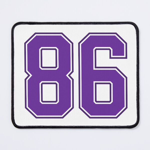 Item preview, Purple Number 86 lucky sports jersey eighty six designed and sold by HeavyStyle.