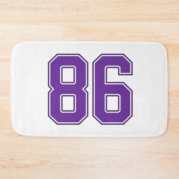 Item preview, Purple Number 86 lucky sports jersey eighty six designed and sold by HeavyStyle.