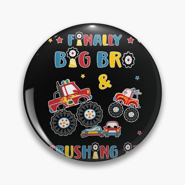 Item preview, Big Brother Monster Truck and Car -Finally Big Bro designed and sold by Shirt-Designs.