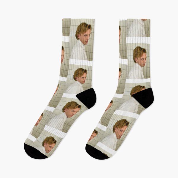 Item preview, Peter Ballard 001 retro design jamie campbell bower Sticker designed and sold by AlexPerirna.