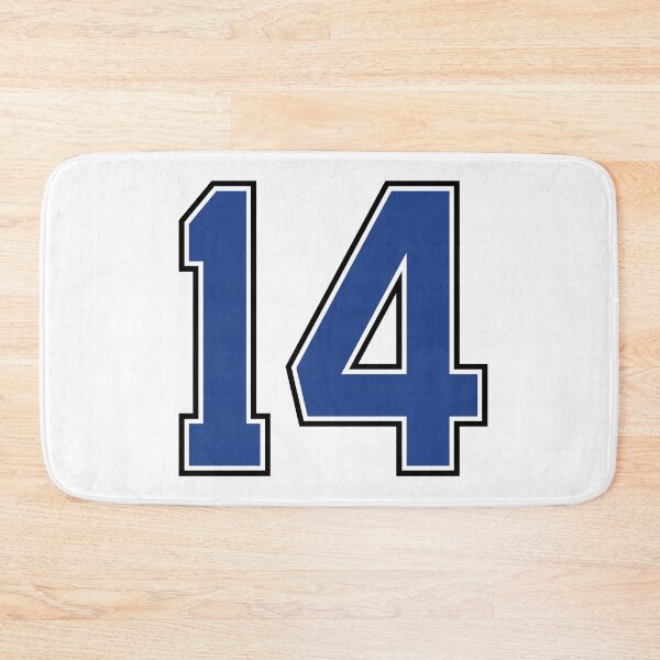 Item preview, Number 14 lucky sports jersey fourteen designed and sold by HeavyStyle.