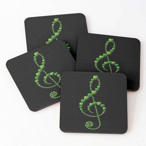 Item preview, Treble clef (green) designed and sold by Astralia.