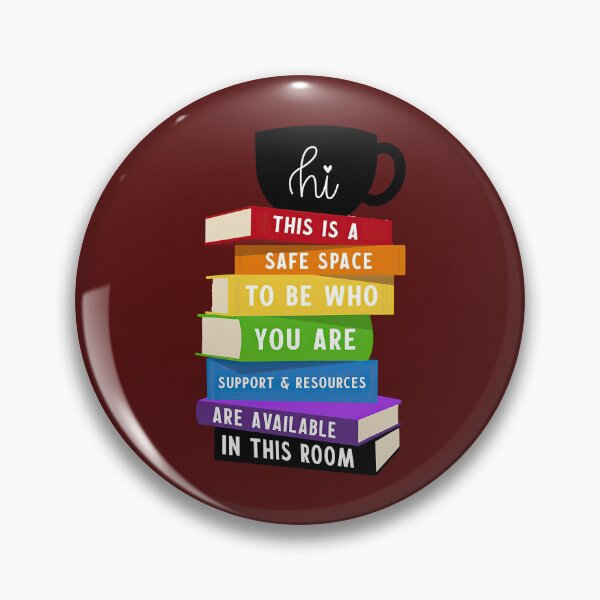 Item preview, This is Safe Space, allyship color designed and sold by ChrissyDesignSt.