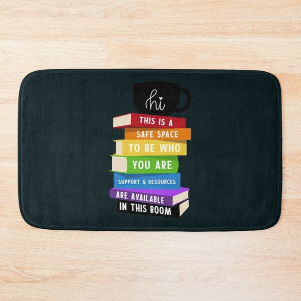 Item preview, This is Safe Space, allyship color designed and sold by ChrissyDesignSt.