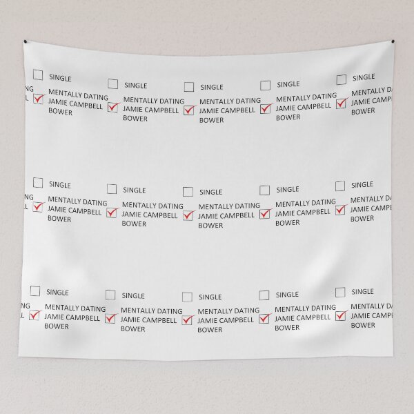 Item preview, RELATIONSHIP STATUS - jamie campbell bower (STICKER) Sticker designed and sold by AlexPerirna.