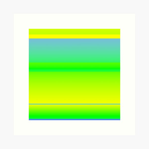 Item preview, Lime green and blue striped | lime green blue stripes designed and sold by lausn.