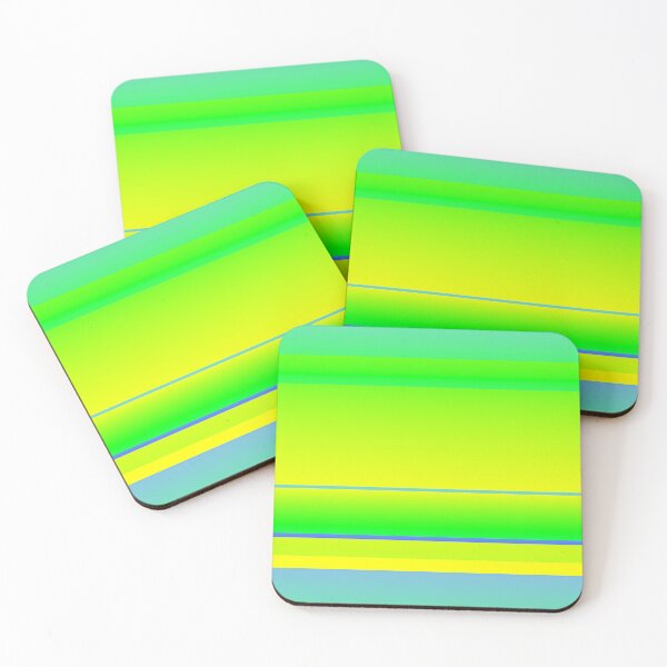 Item preview, Lime green and blue striped | lime green blue stripes designed and sold by lausn.