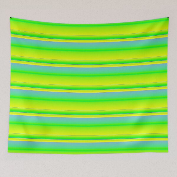 Item preview, Lime green and blue striped | lime green blue stripes designed and sold by lausn.