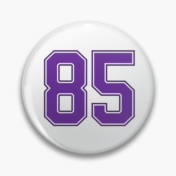 Item preview, Purple Number 85 lucky sports jersey eighty five designed and sold by HeavyStyle.