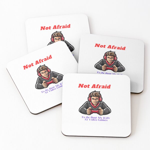 Item preview, Not Afraid To Be Beat My Kids At Video Games, Gift for Video Games Lovers designed and sold by Vireltoo.