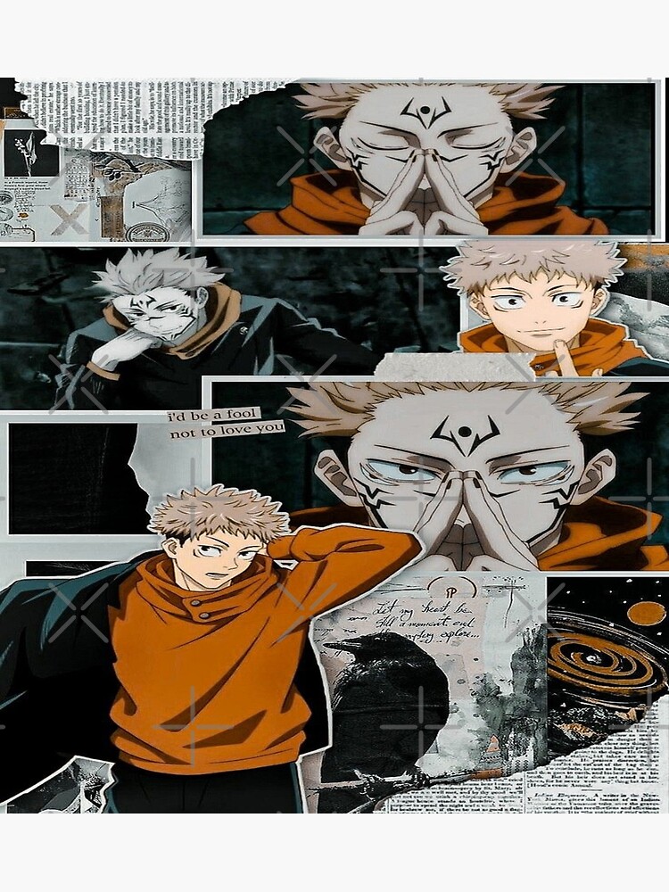 Jujutsu Kaisen Yuji Itadori X Sukuna Poster For Sale By Clonart Redbubble