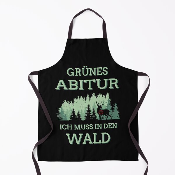 Item preview, Hunter Green Abitur with deer - hunting license designed and sold by Shirt-Designs.