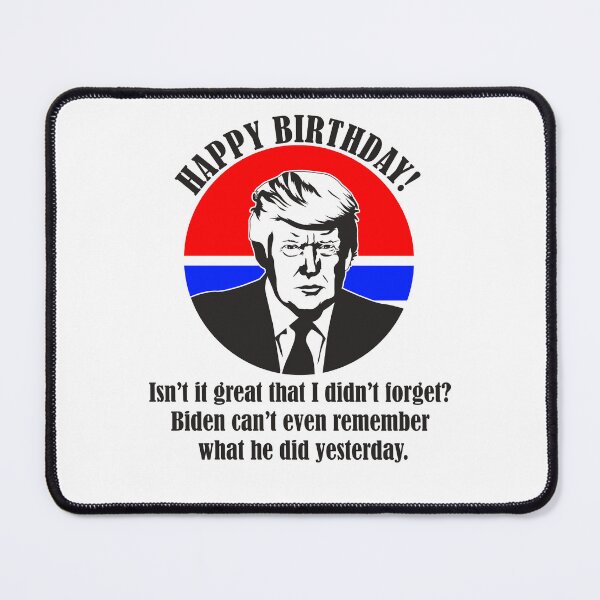 Artikelvorschau, Trumpf alles Gute zum Geburtstag. entworfen und verkauft von PERsonalthreads.