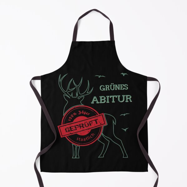 Item preview, Hunter Green Abitur with deer - hunting license designed and sold by Shirt-Designs.
