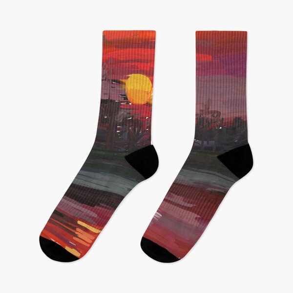 Item preview, sunset painting t-shirt | sunset art by kartick dutta  designed and sold by KARTICK DUTTA.