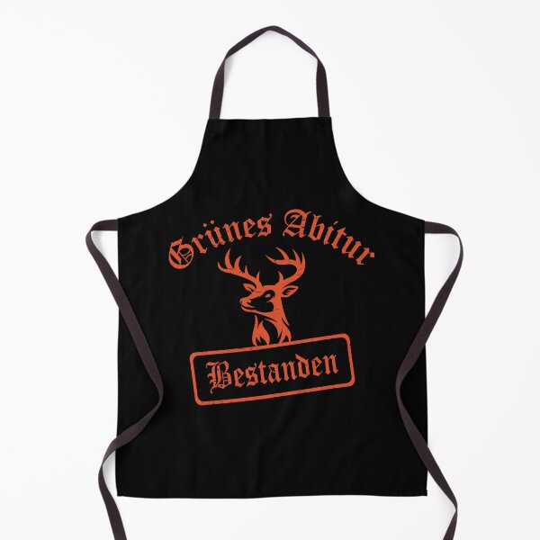 Item preview, Hunter Green Abitur with deer - hunting license designed and sold by Shirt-Designs.