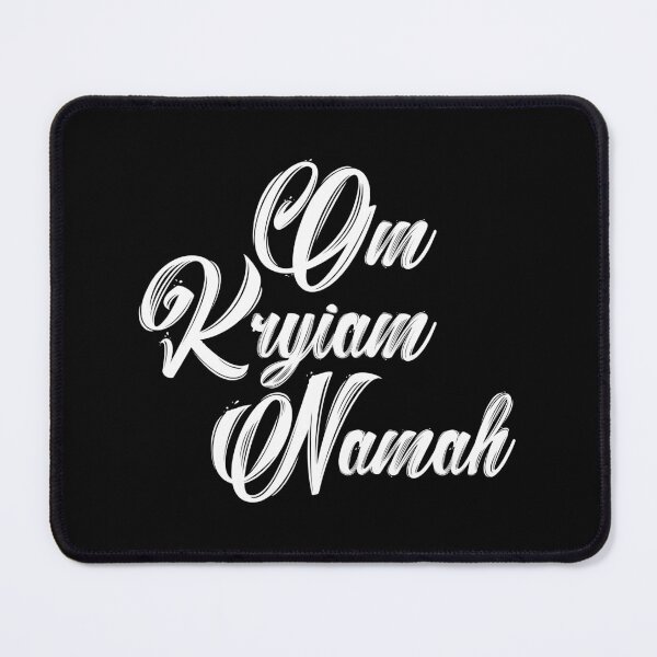 Item preview, Om Kryiam Namah (white) designed and sold by didijuca.