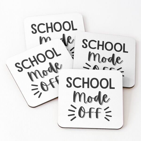 Item preview, Funny Quote for Last Day Of School: School Mode Off designed and sold by AmeliaStore1.