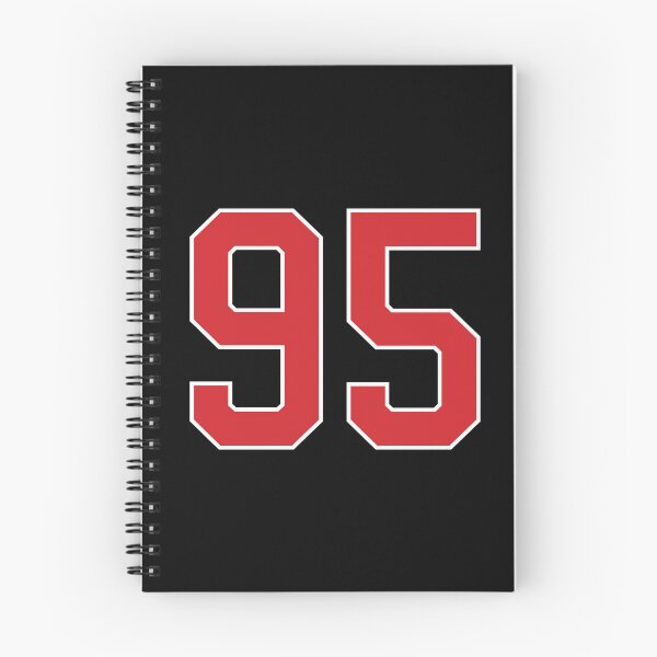 Artikelvorschau, Sport Nummer 95, rot schwarz Farbe Glückssport neunzig fünf entworfen und verkauft von ArtIsParty.