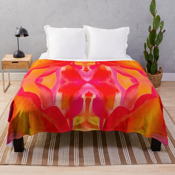 Item preview, Rose Pattern Red Abstract Maximalist design designed and sold by EdwardMonet.