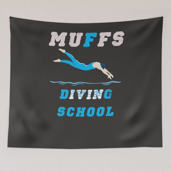Item preview, MUFFS Diving School T-Shirt designed and sold by Frankyuo.