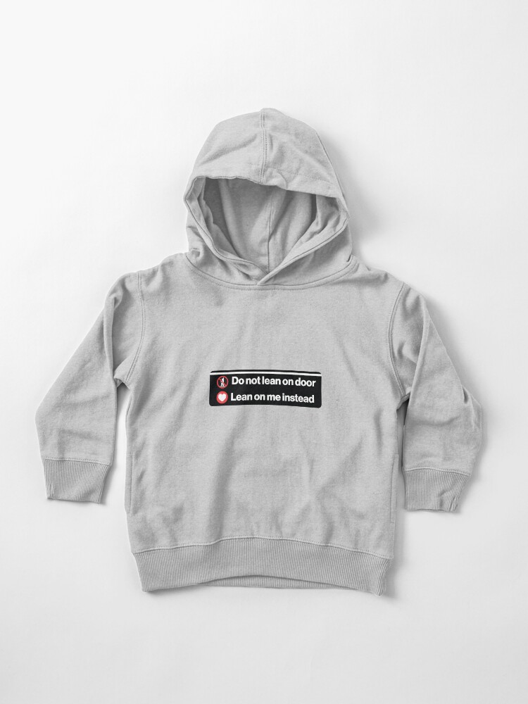 Lean on me Toddler Pullover Hoodie for Sale by MTA NY™