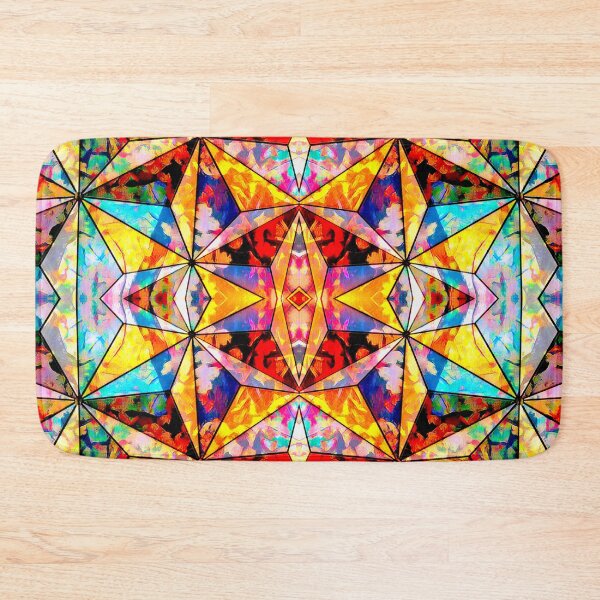 Item preview, Geometric Abstract Pattern with Red designed and sold by EdwardMonet.