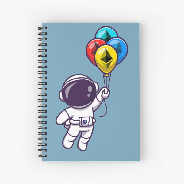 Item preview, Crypto Astronaut Ethereum Balloons designed and sold by Crypmetal.