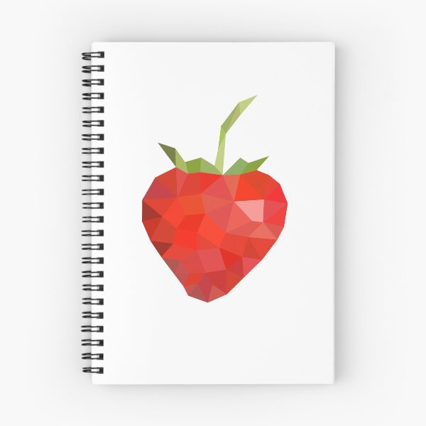 Item preview, Low poly strawberry designed and sold by ann-rae.