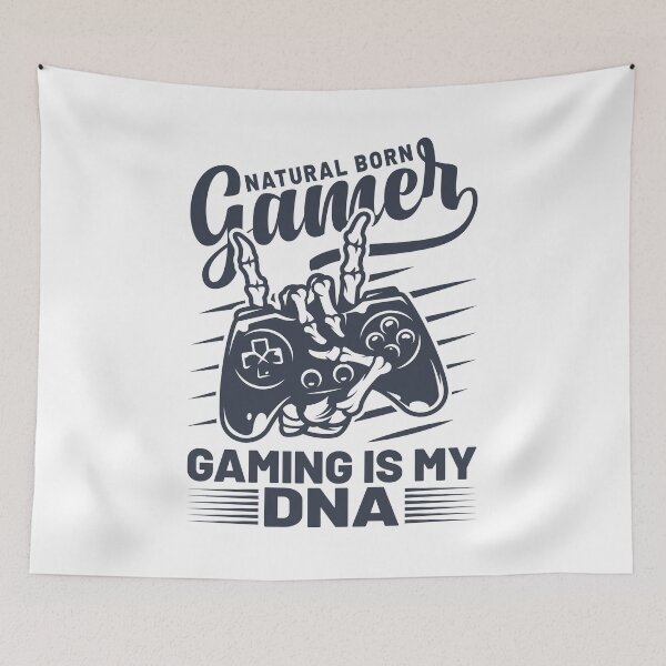 Item preview, Natural Born Gamer Gaming Is My Dna designed and sold by Ala Muk.