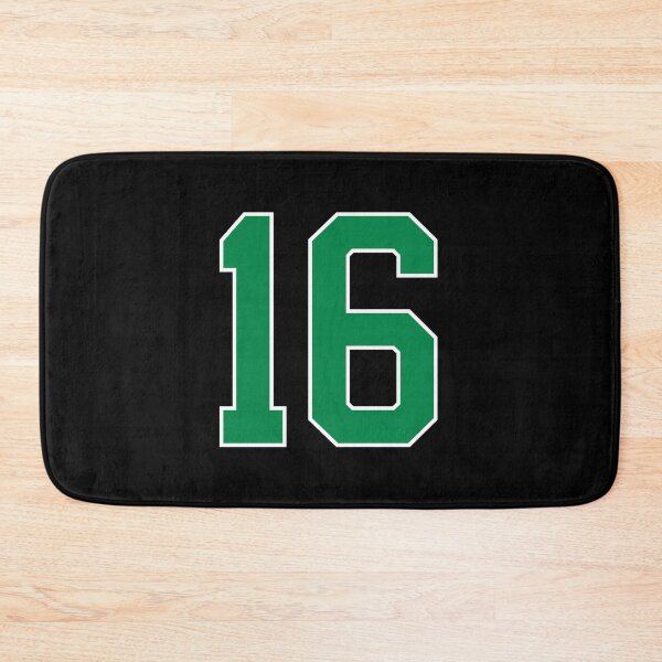 Item preview, 16 number, green lucky sports sixteen designed and sold by ArtIsParty.
