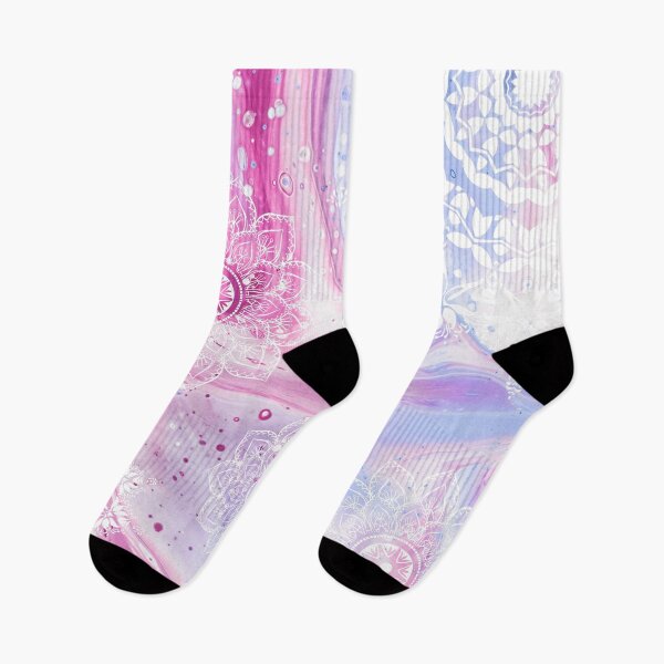 Item preview, Artistic Pink Purple Blue Mandala Paint Pattern! designed and sold by davechi-stone.