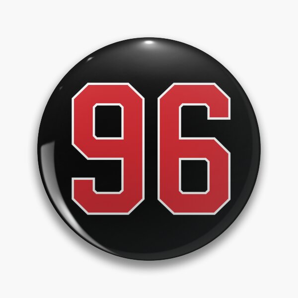 Item preview, Sports Number 96, red black color lucky sport ninety six designed and sold by ArtIsParty.