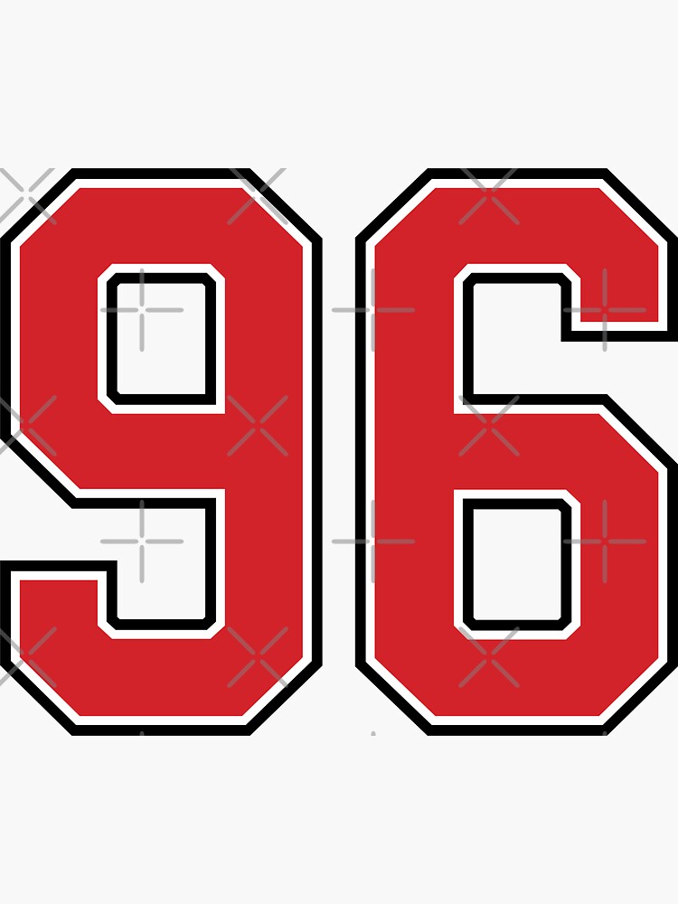 99 Sports Number Ninety-Nine Sticker for Sale by HelloFromAja