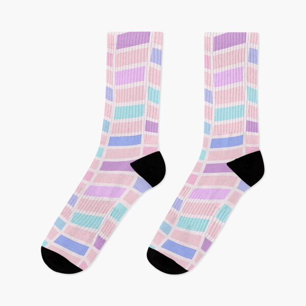 Artikelvorschau, Lila rosa blauer Türkis-Rechteck-Pfeil-Symmetrie-Quadrat-Diamant-geometrisches Muster entworfen und verkauft von Moyanana.