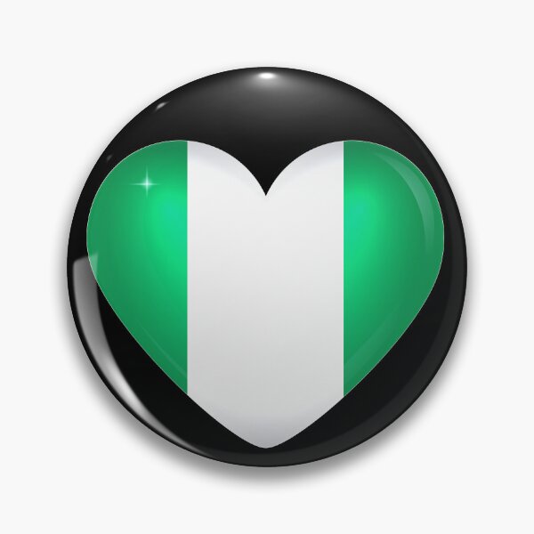 Item preview, My heart is in Nigeria, Love Nigeria. designed and sold by ArtIsParty.