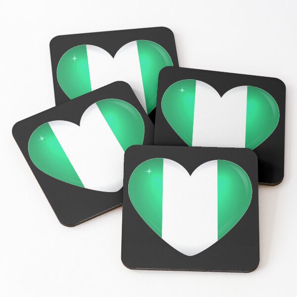 Item preview, My heart is in Nigeria, Love Nigeria. designed and sold by ArtIsParty.