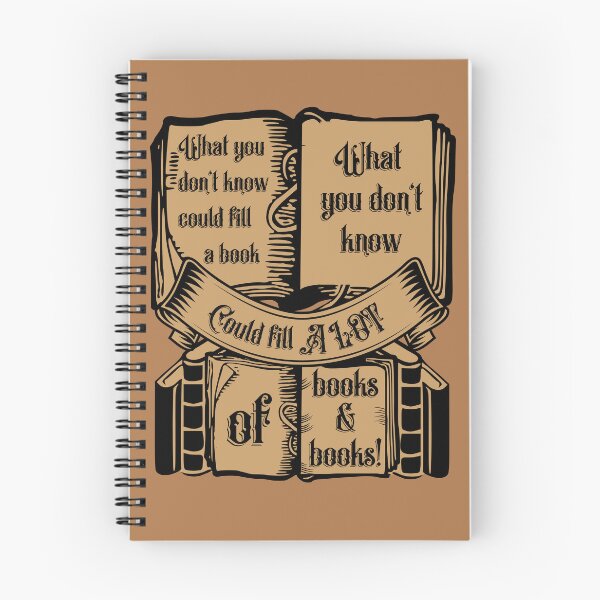 Item preview, What You don't know could fill BOOKS! designed and sold by potluck.
