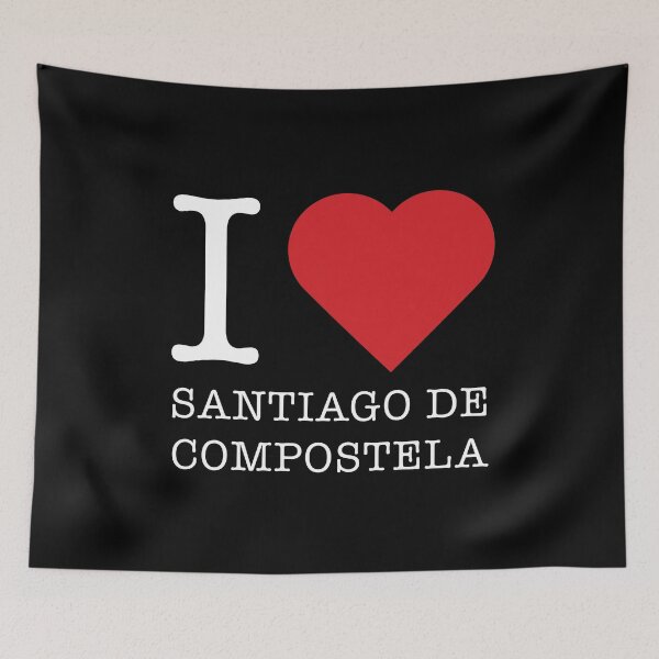 Item preview, Because I love Santiago de Compostela, Spain designed and sold by ArtIsParty.