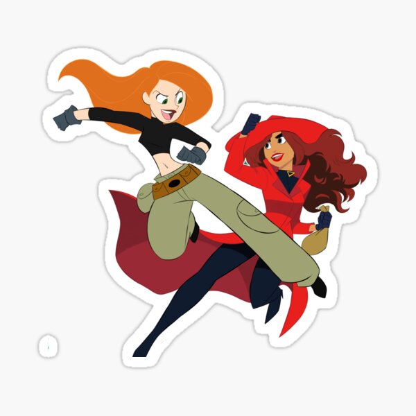 Kim Possible Vs Carmen Sandiego Sticker For Sale By Fashion Ciiity Redbubble 0296