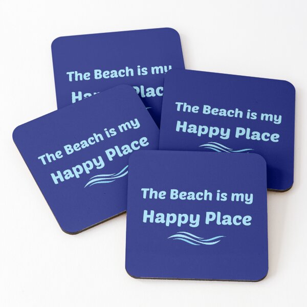 Item preview, The Beach Is My Happy Place designed and sold by artistoutfitter.